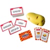 image:imageBlue Orange Tabletop Party Game Think Fast amp Pass The Hot Potato for Kids Teens Adults Family Friends Game Nights Parties Unlimited Players Ages 8 Patata Family Games18 and up  Adult