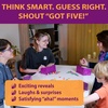 image:imageblue orange Got Five Number Puzzle Strategy Game  Hidden Numbers Logic and Deduction Game  for Kids Families and Adults  2 to 4 Players  Ages 8