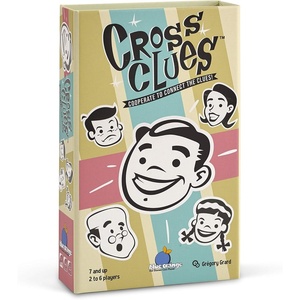 image:imageBlue Orange Games Cross Clues New Cooperative Family Party Game for 2 to 6 Players Recommended for Ages 7 and up