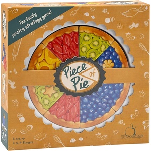 image:imageBlue Orange Games Piece of Pie Board Game  New Kids and Family Strategy and Math Game for 2 to 4 Players Recommended for Ages 8 amp up