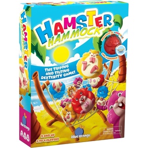 image:imageBlue Orange Hamster Hammock Dexterity Family Stacking Game  Find The Right Balance and Strengthen Fine Motor Skills  Ages 5  2 to 4 Players Games