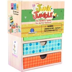 image:imageJunk Jumble Fun Memory Kids Board Game  Kids and Family Friendly Educational Game by Blue Orange Games  2 to 5 Players for Ages 6