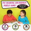 image:imageBlue Orange Cubeez Original Matching Face Changing Expression Puzzle Race with Wooden Cubes Games 1 to 4 Players Ages 6