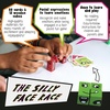 image:imageBlue Orange Cubeez Original Matching Face Changing Expression Puzzle Race with Wooden Cubes Games 1 to 4 Players Ages 6