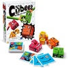 image:imageBlue Orange Cubeez Original Matching Face Changing Expression Puzzle Race with Wooden Cubes Games 1 to 4 Players Ages 6