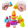 image:imageSlam Cup Speed and Color Matching Cups Kids and Family Game by Blue Orange Games for 2 to 4 Players Recommended for ages 6 amp up
