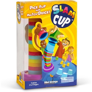image:imageSlam Cup Speed and Color Matching Cups Kids and Family Game by Blue Orange Games for 2 to 4 Players Recommended for ages 6 amp up