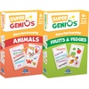 image:imageBlue Orange Super Genius Animals  Tabletop Card Game Fun Flash Card Concentration Matching Game for Kids Ages 6 16 Players Teacher Approved Learn About The Animal Kingdom GamesFruits  Veggies