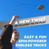 image:imageYoSpin PocketSized Gyroscopic Fidget Spinner  Fun Sport Toy Combines Frisbee Flying Disk Motion with YoYo Moves  ScreenFree Skill Toy for Teens and Adults  Solo Play