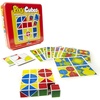image:imageBlue Orange Pixy Cubes Matching Pattern Design Game Speed or Memory Rules Cubes in Tin Box Games 1 to 4 Players Ages 6