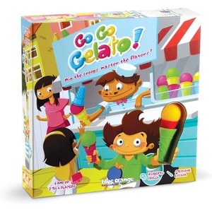 image:imageBlue Orange Logic Card Game Brain Teaser Tabletop Board Game for Kids Teens Adults and Family Game Nights Ages 6 and up Go Go Gelato Games