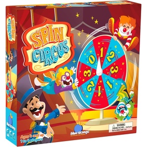 image:imageSpin Circus Fun Spin and Move Dice Kids Board Game  Kids and Family Friendly Educational Game by Blue Orange Games  2 to 5 Players for Ages 4
