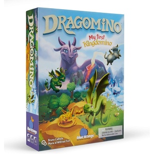 image:imageTabletop Strategy Game My First Kingdomino Fun Kids amp Adults Family Fantasy Board Game 24 Players Ages 5 Dragomino by Blue Orange GamesDragomino