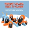 image:imageBlue Orange Gobblet Gobblers Plastic  Tic Tac Toe Strategy Game for Kids Families and Adults Educational and Award WinningPlastic