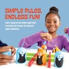 image:imageBlue Orange Gobblet Gobblers Plastic  Tic Tac Toe Strategy Game for Kids Families and Adults Educational and Award WinningWood