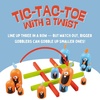 image:imageBlue Orange Gobblet Gobblers Plastic  Tic Tac Toe Strategy Game for Kids Families and Adults Educational and Award WinningWood
