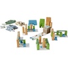 image:imageBlue Orange Cloud City Board Game Family or Adult Strategy Board Game for 2 to 4 Players Recommended for Ages 10 and Up Green