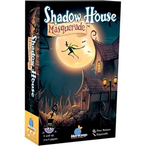 image:imageShadow House Masquerade Bluffing Card Game  Family or Adult Deduction Party Game for 2 to 8 Players by Blue Orange Games Recommended for Ages 8 amp Up