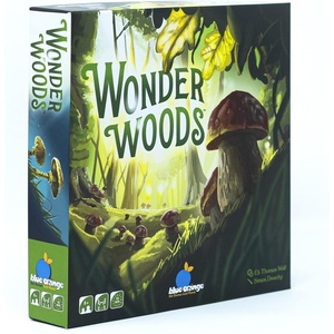 image:imageWonder Woods Board Game by Blue Orange Games  Family or Adult Mushroom Theme Strategy Board Game for 2 to 5 Players Recommended for Ages 8 amp Up