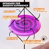 image:imageYoSpin Metallic Silver PocketSized Gyroscopic Skill Toy  Combines Flying Disc Motion with YoYo Tricks  ScreenFree Fidget Toy for Teens amp Adults  Solo PlayPink